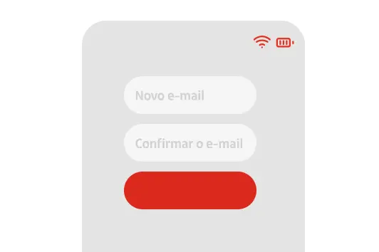 Alterar e-mail.